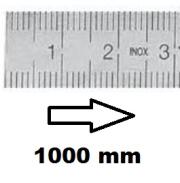 HORIZONTAL FLEXIBLE RULE CLASS II LEFT TO RIGHT 1000 MM SECTION 18x0,5 MM<BR>REF : RGH96-G21M0C0M0